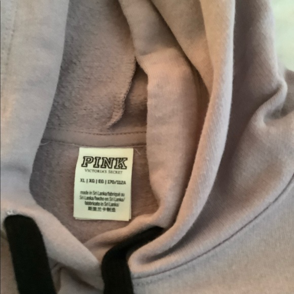 Mauve colored PINK Everyday Lounge Campus Pullover - Picture 3 of 3